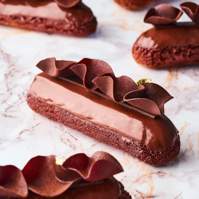 Éclair au chocolat